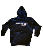 Load image into Gallery viewer, Navy Benevolent Clan Logo Hoodie
